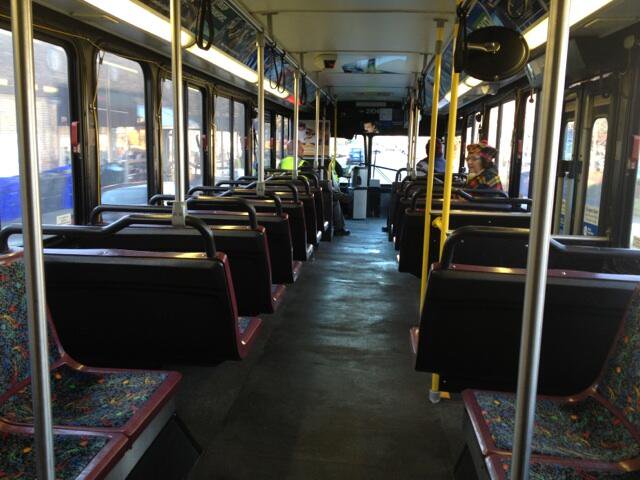 On a @trimet training bus.…