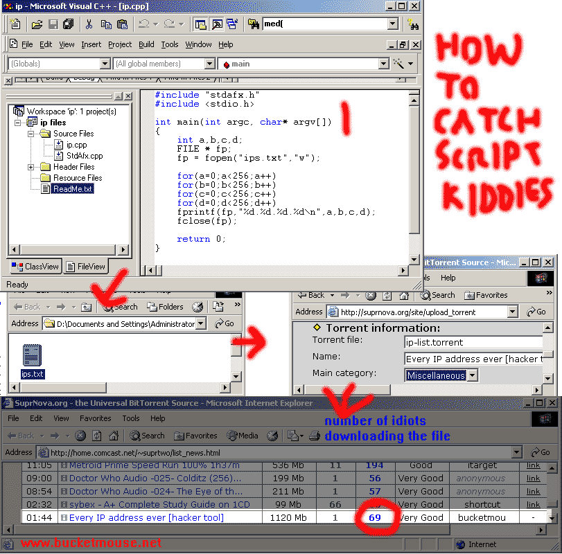 how to catch script kiddies (52k image)